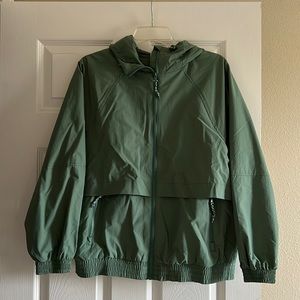 Old Navy Active wind resistant jacket green xs